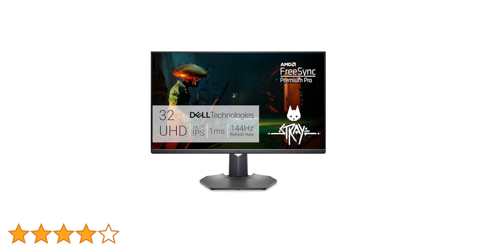 Dell G3223Q 32-Inch 4K 144Hz Gaming Monitor advanced features.